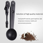 Coffee Machine Cleaning Brush Tool with Measure Scoop Spoon, Coffee Machine Cleaning Tool