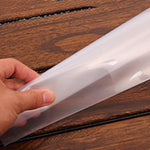 10 PCS Deli Transparent Single Page A4 Folder, Size: 32.1*30.7cm, 32.1x30.7cm