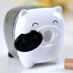 Deli Mini Pig Manual Pencil Sharpeners Kids Friendly at Home Office School, Random Color Delivery, 0557