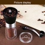 Portable Conical Burr Mill Manual Spice Herbs Hand Grinding Machine Coffee Grinder, Capacity: 36g, Portable Conical
