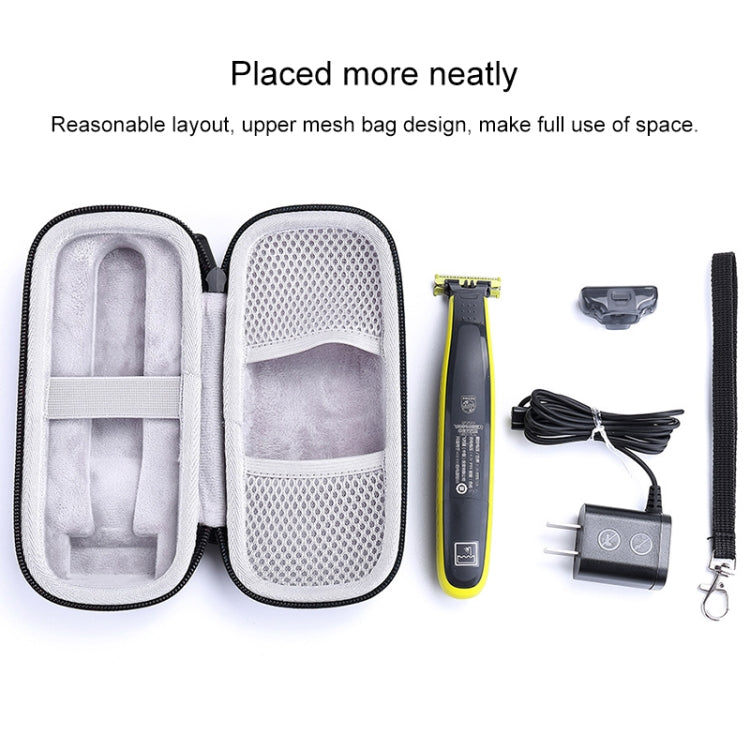 Portable EVA Shockproof Bag Shaver Storage Bag Box with Rope for Philips OneBlade, For Philips OneBlade