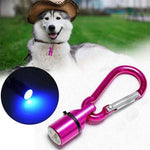 Aluminum LED Flashing Safety Night Light Blinker Pet Pendant for Dog / Cat, Random Color Delivery, Night Light Blinker