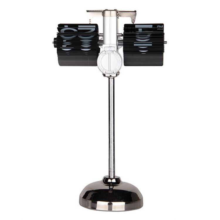 Creative Home Office Bedroom Retractable Flip Trolley Small Balance Clock, Retractable (Black)