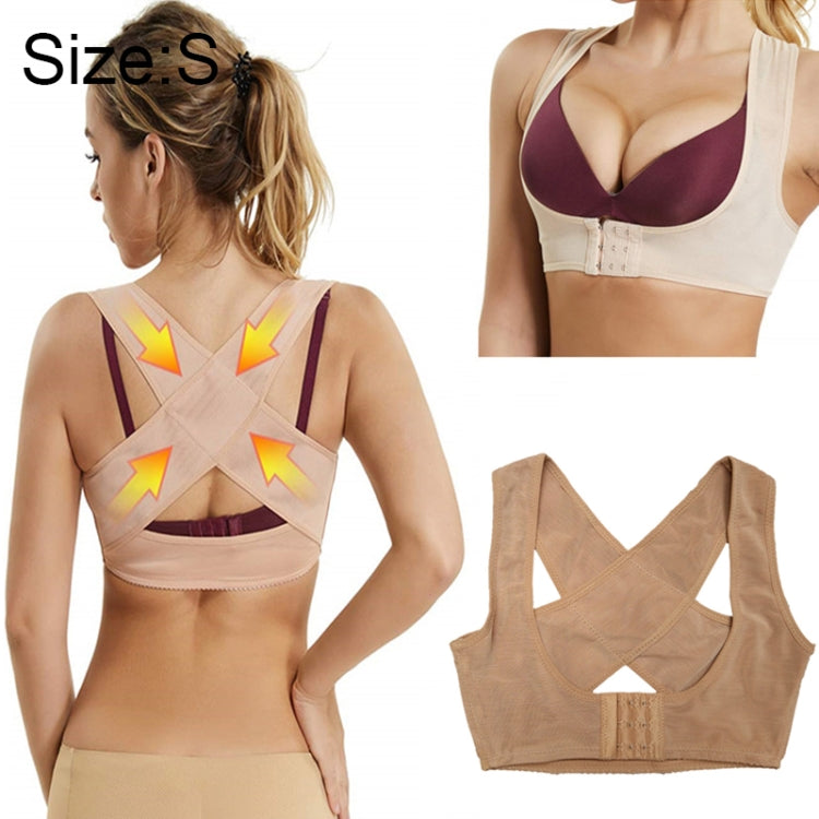 Women Ultrathin Kyphosis Correction Shoulder Support Tight-fitting Orthopedic Belt, Size:S, S