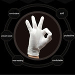 12 Pairs Pure Cotton Working Gloves，Thickened Cotton, Thickened Cotton
