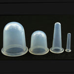 4 in 1 Health Care Body Massage Vacuum Silicone Cupping Cups,Random Color Delivery, 4 in 1