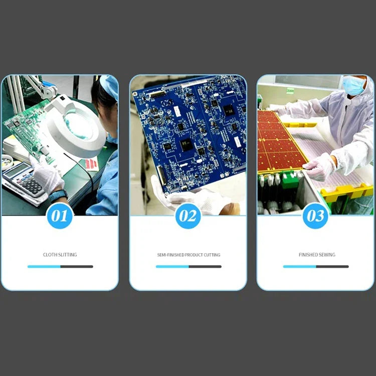 10 Pairs Anti-static Stripe Plastic Gloves, Size：Free Size, Plastic Gloves