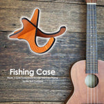 Ukulele Shelf Violin Wooden Zither Folding Vertical Bracket, Ukulele Shelf