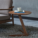 ZH63379 Nordic Wood Multi-functional Small Apartment Creative Round Side Table, HC5518A, HC5518B