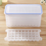 Small Square Ice Mold Trays Multi-layer Mold with Cover Ice Storage Box, 5 Layers, 5 Layers
