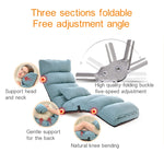 C1 Lazy Couch Tatami Foldable Single Recliner Bay Window Creative Leisure Floor Chair, Size:205x56x20cm, 205x56x20cm (Red), 205x56x20cm (Purple), 205x56x20cm (Lake Blue), 205x56x20cm (Khaki), 205x56x20cm (Green), 205x56x20cm (Dark Coffee)              ...