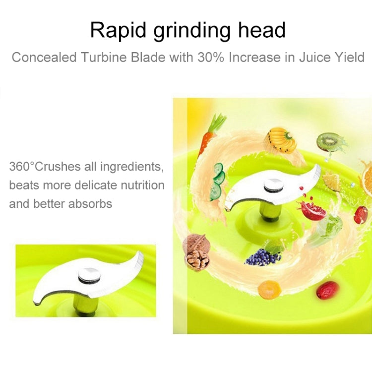 Bingo 500ml Mini Portable USB Rechargeable Electric Juicer Cup  Juicer Blender, 22000 Revolutions Per Minute, 2 Blade Head Pink, 2 Blade Head Green, 2 Blade Head Blue, 2 Blade Head Purple, 2 Blade Head Red