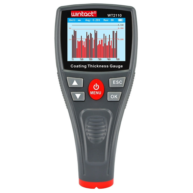 Wintact WT2110 Color Screen Display Coating Thickness Gauge, WT2110