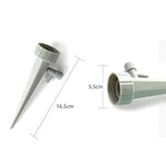 FR-258 40pcs 4/7mm Capillary Transparent Curved Drop Arrow Gardening Micro-Spray Irrigation Arrow, 12 PCS