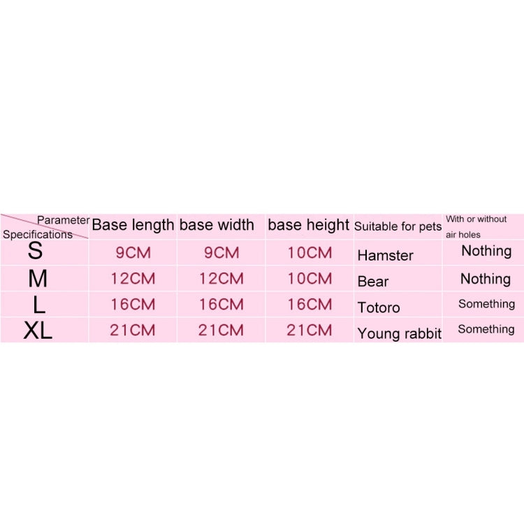 Flannel Cylinder Pet House Warm Hamster Hammock Hanging Bed Small Pets Nest, S, Size:10*9*9cm, Size:10*9*9cm