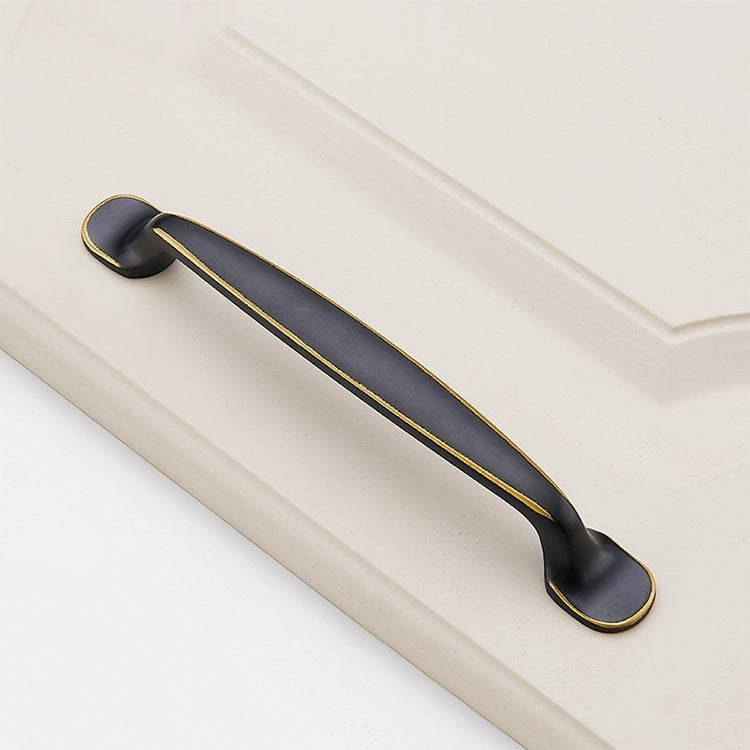 6226_128 American Style Black Brass Drawer Cabinet Handle, 6226_128