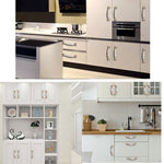 5027-128 Gold Imitated Zinc Alloy Ceramic Handle for Cabinet Wardrobe Drawer Door, Hole Spacing: 128mm, 5027-128(1)