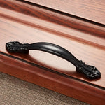 6032A-96 Simple Archaistic Zinc Alloy Handle for Cabinet Wardrobe Drawer Door, Hole Spacing: 96mm, 6032A-96