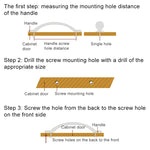6032A-96 Simple Archaistic Zinc Alloy Handle for Cabinet Wardrobe Drawer Door, Hole Spacing: 96mm, 6032A-96