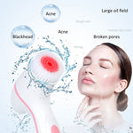 CNaier AE-868 Battery-powered Silicone Ultrasonic Vibration Face Skin Care Electric Facial Cleanser, AE-868(Blue), AE-868(Pink)