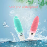 CNaier AE-8381 Household Waterproof Vibration Silicone Electric Massage Bath Body Brush