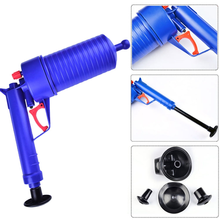 Kitchen Toilet High Pressure Drain Pipes Sinks Air Power Blaster Cleaner Plunger Clog Remover, Pressure Drain Pipes