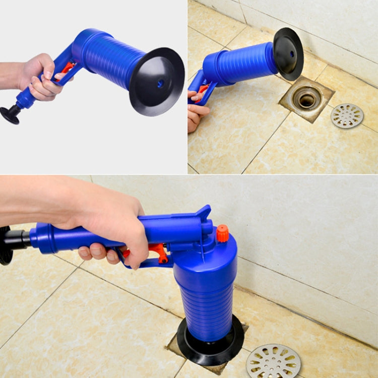 Kitchen Toilet High Pressure Drain Pipes Sinks Air Power Blaster Cleaner Plunger Clog Remover, Pressure Drain Pipes