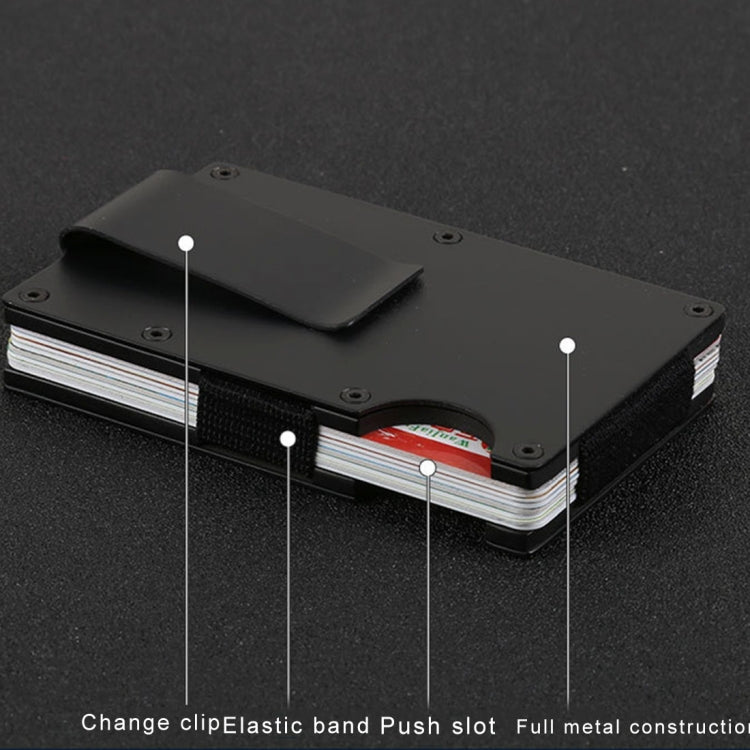 Slim Wallet Money Clip Credit Card Holder, Random Color, X-11