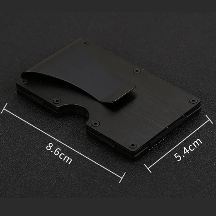 Slim Wallet Money Clip Credit Card Holder, Random Color, X-11