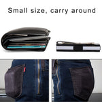 Slim Wallet Money Clip Credit Card Holder, Random Color, X-11