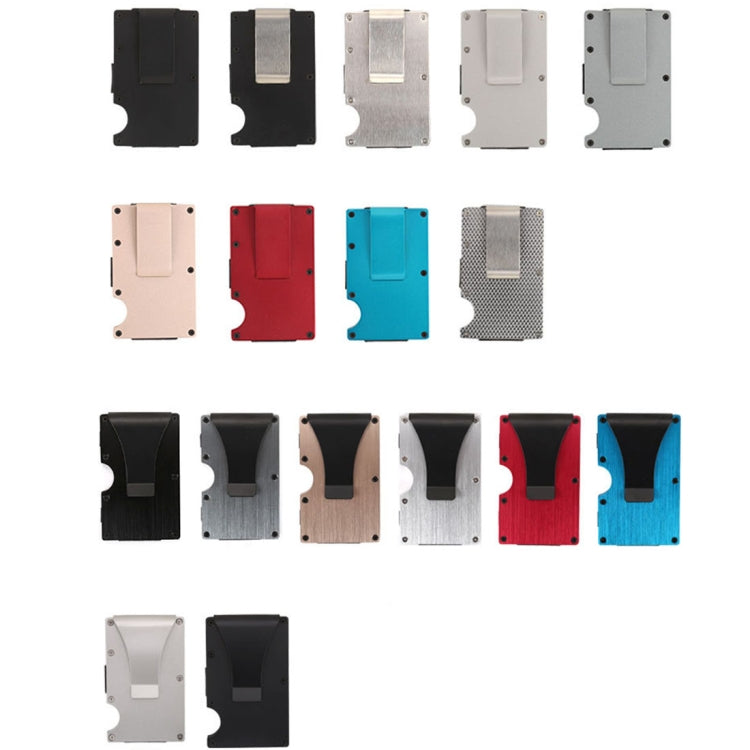 Slim Wallet Money Clip Credit Card Holder, Random Color, X-11