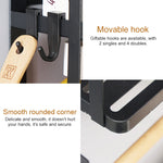 Kitchen Double Layers Magnetic Refrigerator Rack Storage Holder, Double Layers