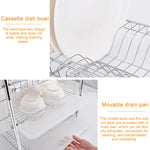 Multi-function Kitchen Stainless Steel Three Layers Flower Shape Steel Sheet Rack Hanging Bowl Dish Holder, Three Layers Flower Shape