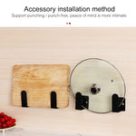 Stainless Steel Wall-mounted Kitchen Rack Hanging Kinfe Holder, Kinfe Holder