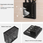 Stainless Steel Wall-mounted Kitchen Rack Hanging Seasoning Holder, Seasoning Holder