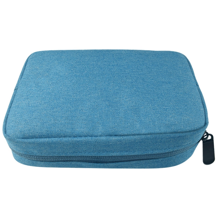 Simple Multi-functional Digital Device Travel Storage Bag for Phones, Power Bank, U-disk, Earphones, Data Cable and etc, Big Size: 23*11*5cm, Size:  23*11*5cm Pink, Size: 23*11*5cm Grey, Size: 23*11*5cm Blue, DY01 23x11x5cm, Size:  23*11*5cm Black