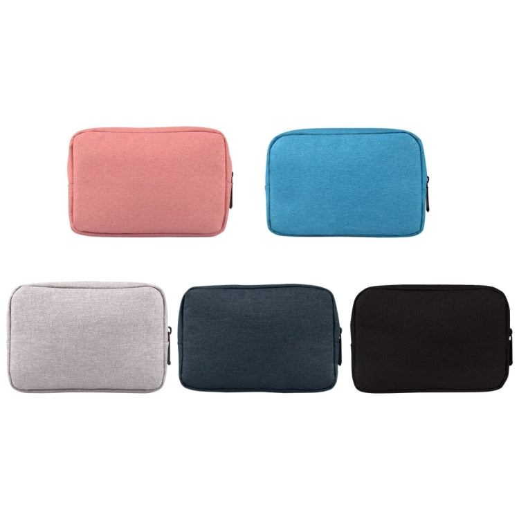 Simple Multi-functional Digital Device Travel Storage Bag for Phones, Power Bank, U-disk, Earphones, Data Cable and etc, Big Size: 23*11*5cm, Size:  23*11*5cm Pink, Size: 23*11*5cm Grey, Size: 23*11*5cm Blue, DY01 23x11x5cm, Size:  23*11*5cm Black