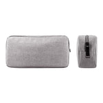 Simple Multi-functional Digital Device Travel Storage Bag for Phones, Power Bank, U-disk, Earphones, Data Cable and etc, Small Size: 16*11*5cm, Size: 16*11*5cm Grey, Size: 16*11*5cm Blue, DY01 16x11x5cm, Size: 16*11*5cm Black, Size: 16*11*5cm Pink