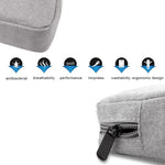 Simple Multi-functional Digital Device Travel Storage Bag for Phones, Power Bank, U-disk, Earphones, Data Cable and etc, Small Size: 16*11*5cm, Size: 16*11*5cm Grey, Size: 16*11*5cm Blue, DY01 16x11x5cm, Size: 16*11*5cm Black, Size: 16*11*5cm Pink