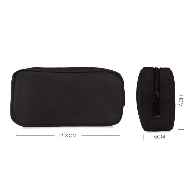 Simple Multi-functional Digital Device Travel Storage Bag for Phones, Power Bank, U-disk, Earphones, Data Cable and etc, Small Size: 16*11*5cm, Size: 16*11*5cm Grey, Size: 16*11*5cm Blue, DY01 16x11x5cm, Size: 16*11*5cm Black, Size: 16*11*5cm Pink