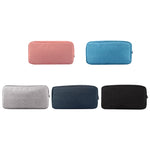 Simple Multi-functional Digital Device Travel Storage Bag for Phones, Power Bank, U-disk, Earphones, Data Cable and etc, Small Size: 16*11*5cm, Size: 16*11*5cm Grey, Size: 16*11*5cm Blue, DY01 16x11x5cm, Size: 16*11*5cm Black, Size: 16*11*5cm Pink