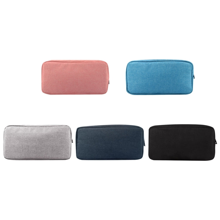 Simple Multi-functional Digital Device Travel Storage Bag for Phones, Power Bank, U-disk, Earphones, Data Cable and etc, Small Size: 16*11*5cm, Size: 16*11*5cm Grey, Size: 16*11*5cm Blue, DY01 16x11x5cm, Size: 16*11*5cm Black, Size: 16*11*5cm Pink