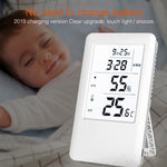 MC501 Adjustable Indoor Thermometer Hygrometer, Charging Version, MC501 Charging Version