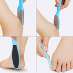 8 in 1 Dead Hard Skin Callus Remover Scraper Pedicure Rasp Tools Portable Cuticle Pusher Nail Foot Care Tool, 8 in 1