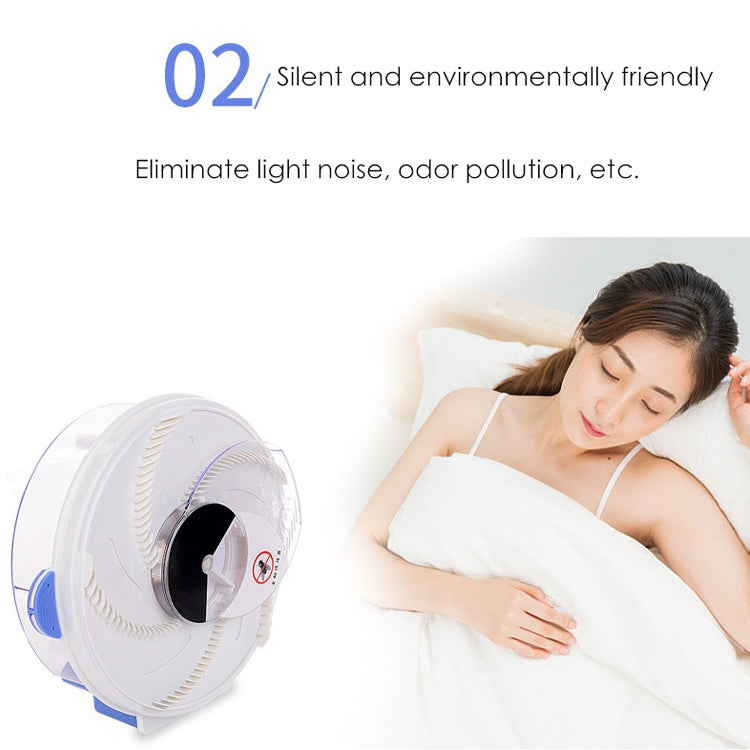 Electric Rotary Fly Catcher Flytrap Mosquito Killer Repellent, US Plug, US Plug