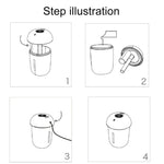 3 in 1 Multi-function USB Charge Mushroom Shape Electric Aroma Essential Ultrasonic Aromatherapy Cool Mist Humidifier with Extended USB Port