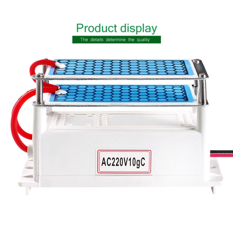 High Temperature Ceramic Plate Integrated Ozone Generator 220V 10g Air Purifier, AC 220V 10G
