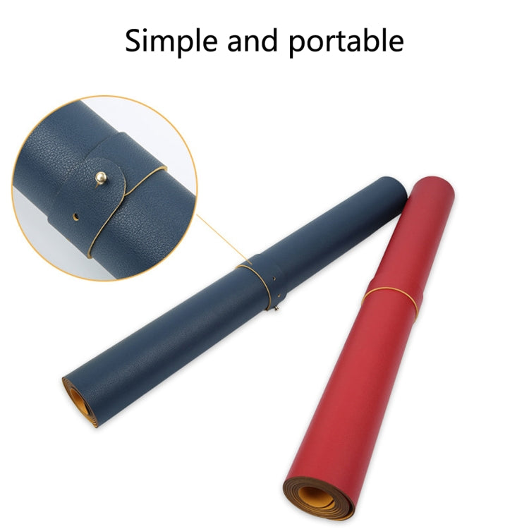 Multifunction Business Double Sided PU Leather Mouse Pad Keyboard Pad Table Mat Computer Desk Mat, Size: 90 x 45cm, Size: 90 x 45cm(Black Red), Size: 90 x 45cm, Size: 90 x 45cm(Green + Silver), Size: 90 x 45cm(Blue + Yellow), Size: 90 x 45cm(Red + Yell...