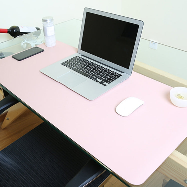 Multifunction Business PU Leather Mouse Pad Keyboard Pad Table Mat Computer Desk Mat, Size: 60 x 30cm, Size: 60 x 30cm(Baby Blue), Size: 60 x 30cm(Apricot), Size: 60 x 30cm(Black), Size: 60 x 30cm(Pink), Size: 60 x 30cm(Green)                          ...