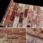 Cloud Brick Creative 3D Stone Brick Decoration Wallpaper Stickers Bedroom Living Room Wall Waterproof Wallpaper Roll, Size: 45 x 1000cm, Cloud brick